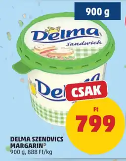 PENNY Delma szendvics margarin ajánlat