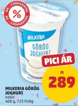 PENNY Milkeria Görög joghurt ajánlat