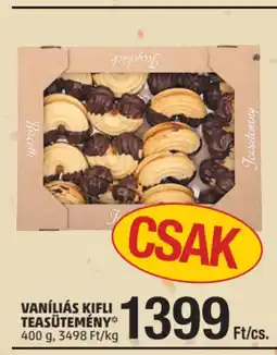 PENNY Vaníliás kifli teasütemény ajánlat