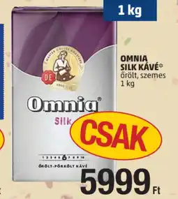 PENNY Omnia Silk kávé ajánlat