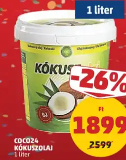 PENNY COCO24 Kókuszolaj ajánlat