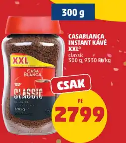 PENNY Casablanca Instant kávé XXL ajánlat
