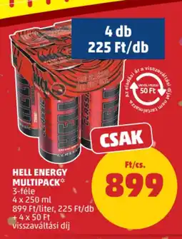 PENNY Hell Energy Multipack ajánlat