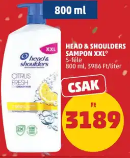 PENNY Head & Shoulders Sampon XXL ajánlat