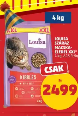 PENNY Louisa száraz macskaeledel XXL ajánlat