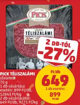 PENNY Pick Téliszalámi ajánlat