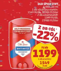 PENNY Old Spice stift ajánlat