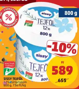 PENNY Sissy Tejföl ajánlat