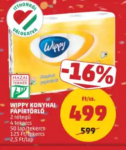 PENNY Wippy konyhai papírtörlő ajánlat