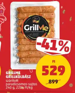 PENNY GrillMe grillkolbász ajánlat