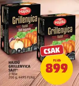 PENNY Hajdú Grillenyica sajt ajánlat