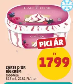 PENNY Carte dOr jégkrém ajánlat