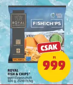 PENNY Royal Fish & Chips ajánlat
