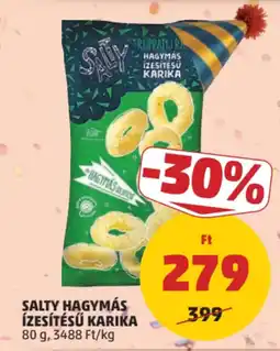 PENNY Salty hagymás ízesítésű karika ajánlat