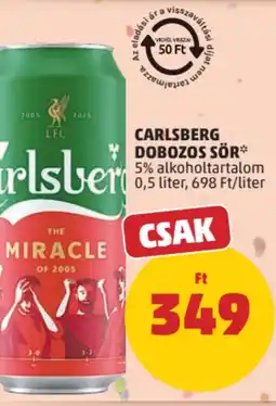 PENNY Carlsberg dobozos sör ajánlat