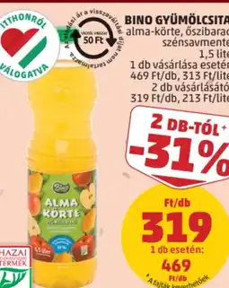 PENNY Bino gyümölcsital ajánlat