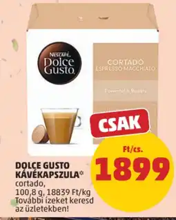 PENNY Dolce Gusto kávékapszula ajánlat