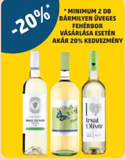 PENNY Üveges fehérbor ajánlat
