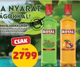 PENNY Royal Vodka Likőr ajánlat
