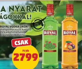 PENNY Royal Vodka Likőr ajánlat