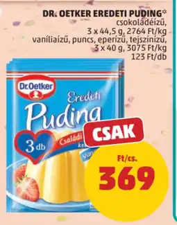 PENNY Dr. Oetker Eredeti Puding ajánlat