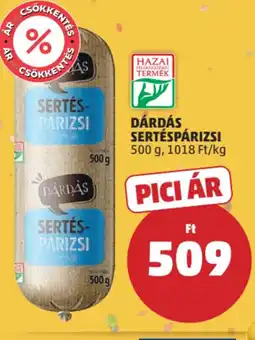 PENNY Dárdás Sertéspárizsi ajánlat