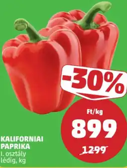 PENNY Kaliforniai paprika ajánlat