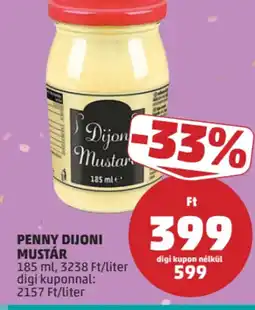PENNY Penny Dijoni mustár ajánlat
