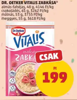 PENNY Dr. Oetker Vitalis Zabkása ajánlat