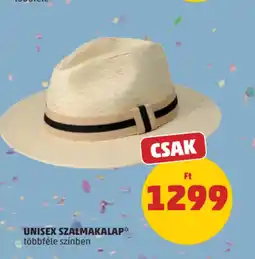 PENNY Unisex szalmakalap ajánlat