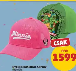 PENNY Gyerek baseball sapka ajánlat