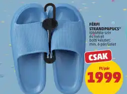 PENNY Férfi strandpapucs ajánlat