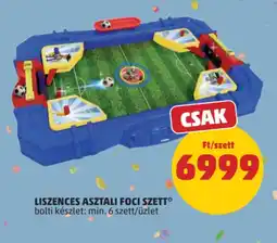PENNY Liszences asztali foci szett ajánlat