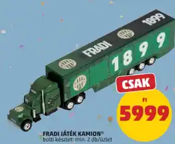 PENNY Fradi játék kamion ajánlat