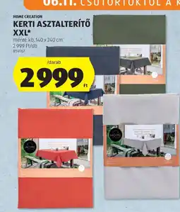 ALDI Home Creation Kerti asztalterítő XXL ajánlat