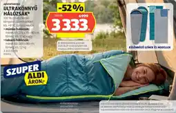 ALDI Adventuridge ultrakönnyű hálózsák ajánlat