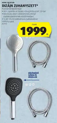 ALDI HOME CREATION DIZÁJN ZUHANYSZETT ajánlat