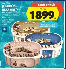 ALDI Carte D'Or Jégkrém-Desszert ajánlat