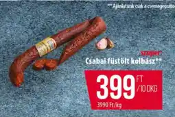 Coop Csabai füstölt kolbász ajánlat