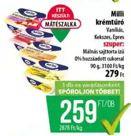 Coop MILLI﻿﻿ Krémtúró ajánlat