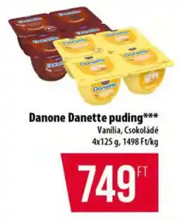 Coop Danone Danette puding ajánlat
