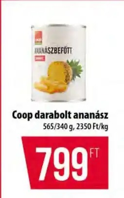 Coop Coop darabolt ananász ajánlat