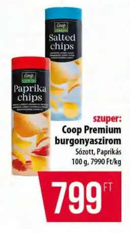 Coop Coop prémium burgonyaszirom ajánlat