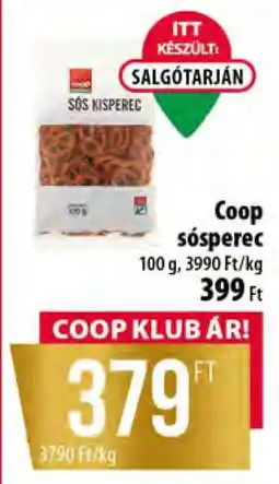 Coop Coop sós perec ajánlat
