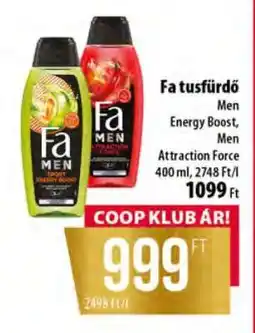 Coop Fa tusfürdő ajánlat