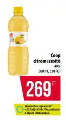 Coop Coop citrom ízesítő ajánlat