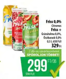 Coop Friss 0,0% Citromos ajánlat