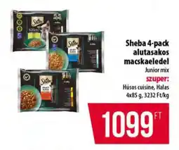 Coop Sheba 4-pack alutasakos macskaeledel ajánlat
