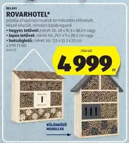 ALDI BELAVI Rovarhotel ajánlat
