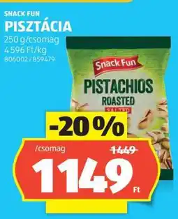 ALDI SNACK FUN PISZTÁCIA ajánlat